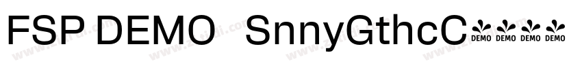 FSP DEMO   SnnyGthcC字体转换